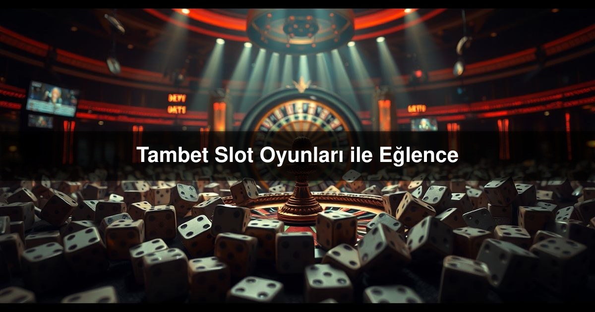 Tambet Slot