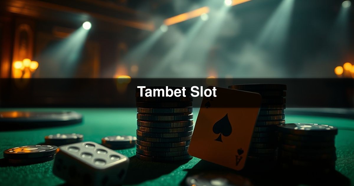 Tambet Slot