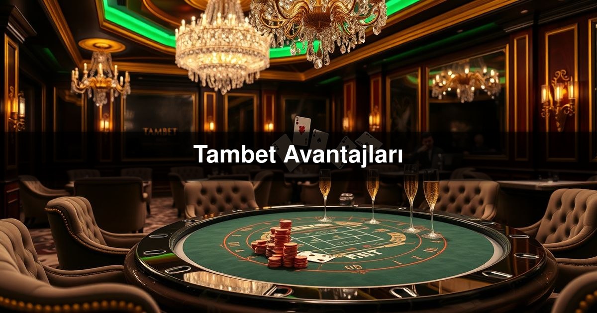 Tambet Avantajları